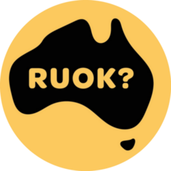 Australia National Suicide Prevention Awareness Day Map Sticker