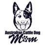 Australian Cattle Mom Sticker