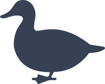 Authentic Duck Sticker