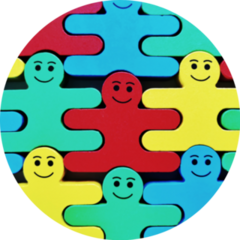 Autism Awareness Day Colorful Children Sticker