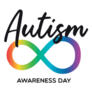 Autism Awareness Day Infinity Icon Sticker