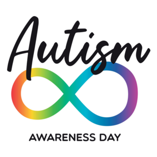 Autism Awareness Day Infinity Icon Sticker