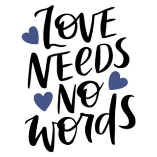 Autism Awareness Love Needs No Words Sticker