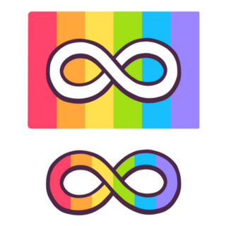 Autism Pride Symbol Neurodiversity Awareness Sticker