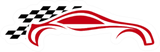 Auto Car Racing Logo Sticker