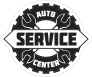 Auto Service Center Racing Car Sticker