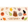 Autumn Leaves Sticker Sheet