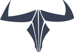 Awesome Bull Cow Skull Sticker