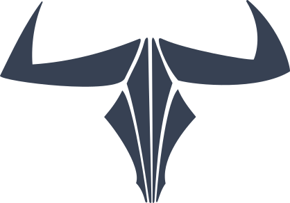 Awesome Bull Cow Skull Sticker