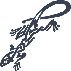 Awesome Celtic Knot Lizard Gecko Sticker