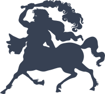 Awesome Centaur Sticker