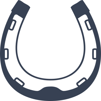Awesome Horseshoe Sticker