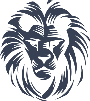 Awesome Lion Face Sticker