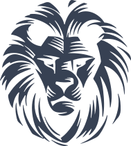 Awesome Lion Face Sticker