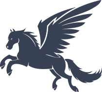 Awesome Pegasus Horse Sticker
