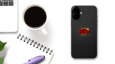 Awesome Pow Comic Sticker on a Phone (New) example