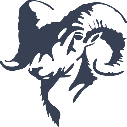 Awesome Ram Head Sticker