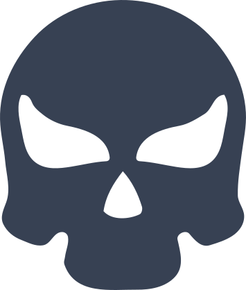 Awesome Skull Sticker