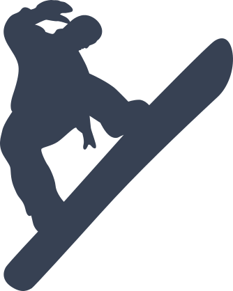 Awesome Snowboarder Sticker