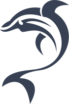 Awesome Tribal Dolphin Sticker