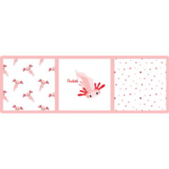 Axolotl Posters Sticker