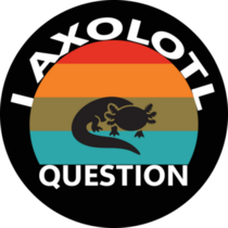 Axolotl Questions Sticker 