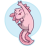 Axolotl Stretch Sticker 