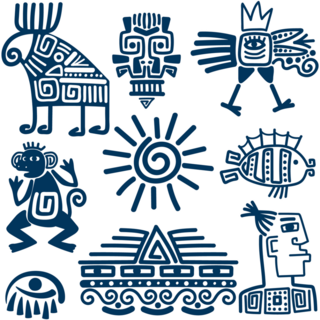 Aztec Ancient Sticker Sheet