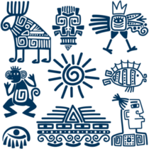 Aztec Ancient Sticker Sheet