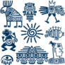 Aztec Ancient Sticker Sheet