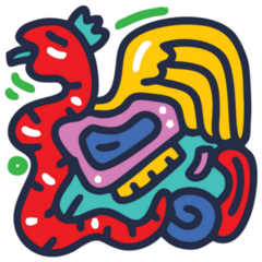 Aztec Mayan Sticker