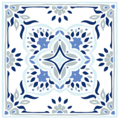 Azulejos Portugal Tile Mosaic Sticker