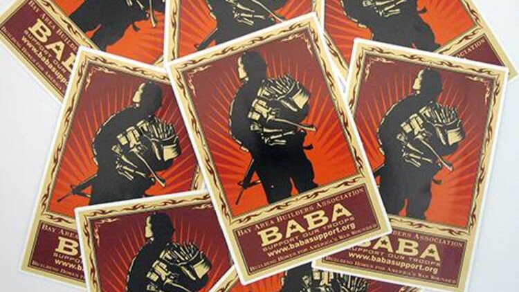 BABA Custom Rectangle Stickers
