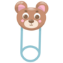 Baby Bear Pin Sticker