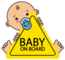Baby Boy On Board Sticker