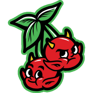 Baby Devil Cherry Cartoon Sticker