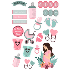 Baby Elements Sticker Sheet