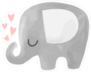 Baby Elephant Sticker