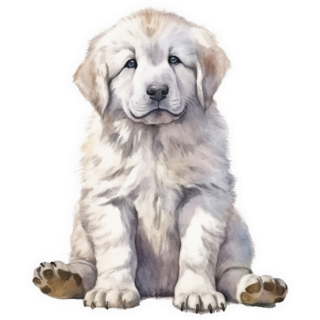 Baby Great Pyrenees Sticker