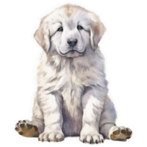 Baby Great Pyrenees Sticker