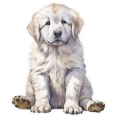 Baby Great Pyrenees Sticker