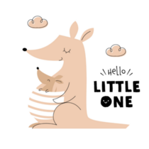Baby Kangaroo Sticker