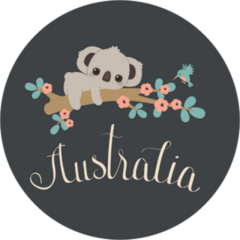 Baby Koala Australia Sticker
