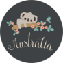 Baby Koala Australia Sticker