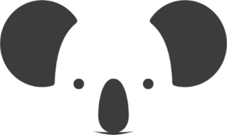 Baby Koala Face Sticker