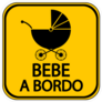 Baby on Board in Spanish Sticker