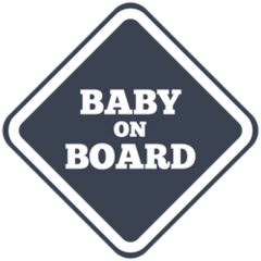 Baby On Board Infant In Car Sticker