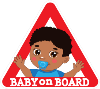 Baby on Board Road Safety Sticker