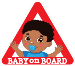 Baby on Board Road Safety Sticker