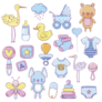 Baby Shower Sticker Sheet